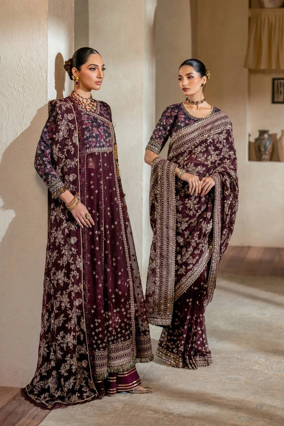 Xenia Formals | Niran Formals | LUNE - Aqsa Fabrics