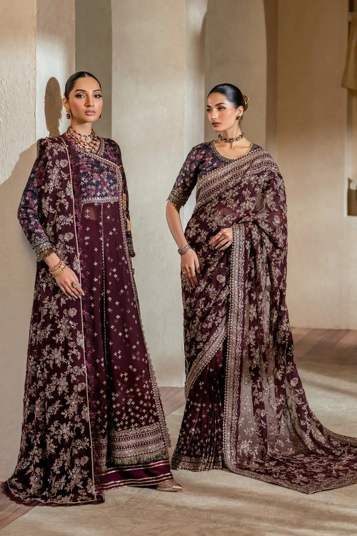 Xenia Formals | Niran Formals | LUNE - Aqsa Fabrics
