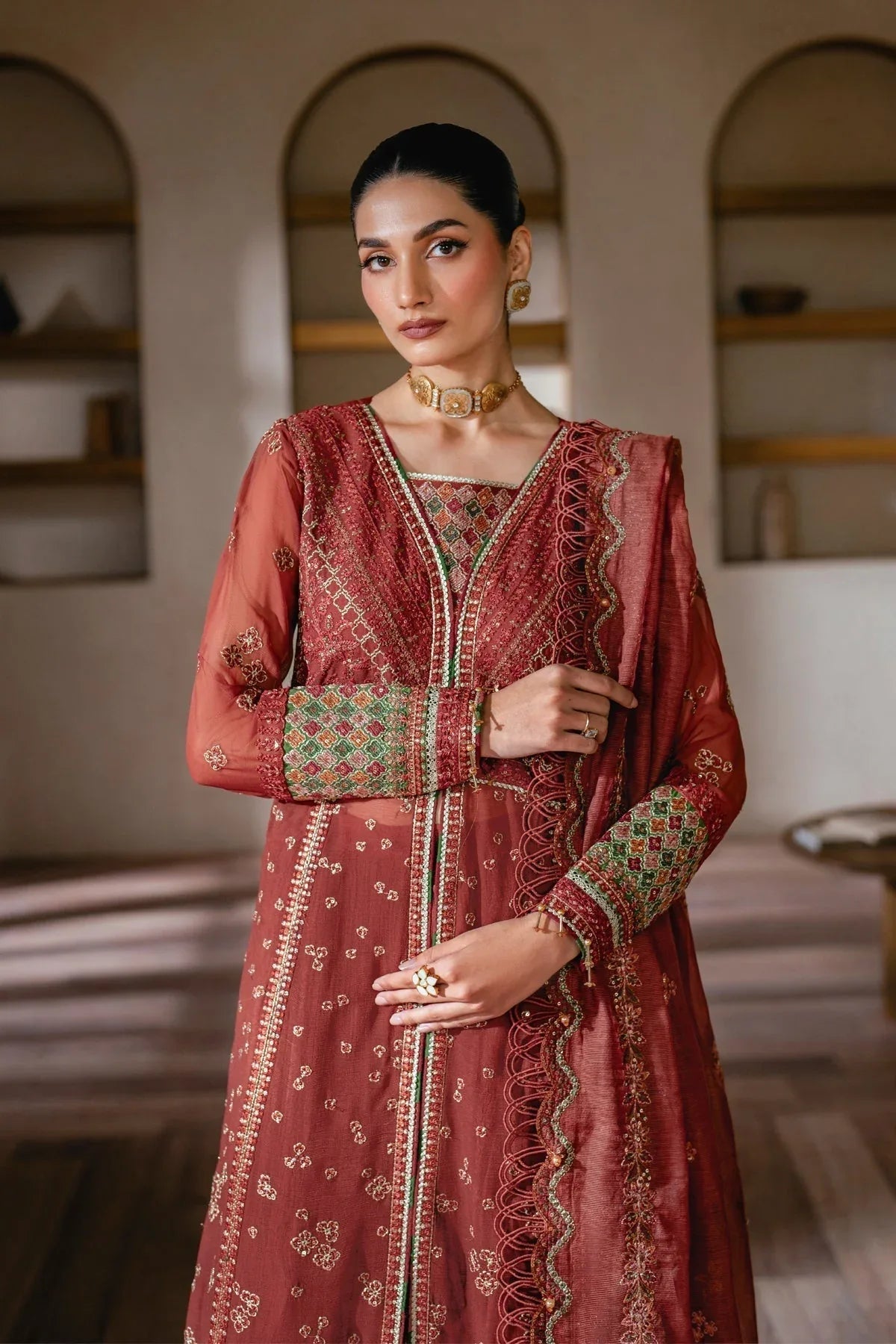 Xenia Formals | Niran Formals | SELENE - Aqsa Fabrics