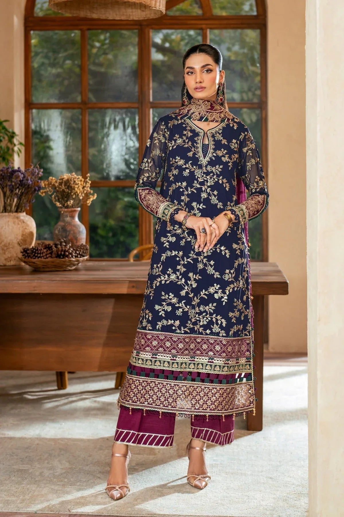 Xenia Formals | Niran Formals | SERAPHINA - Aqsa Fabrics