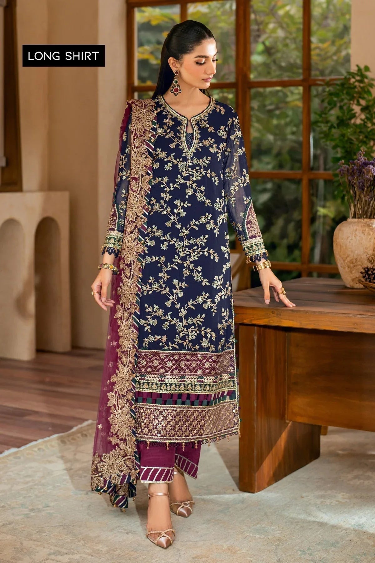 Xenia Formals | Niran Formals | SERAPHINA - Aqsa Fabrics