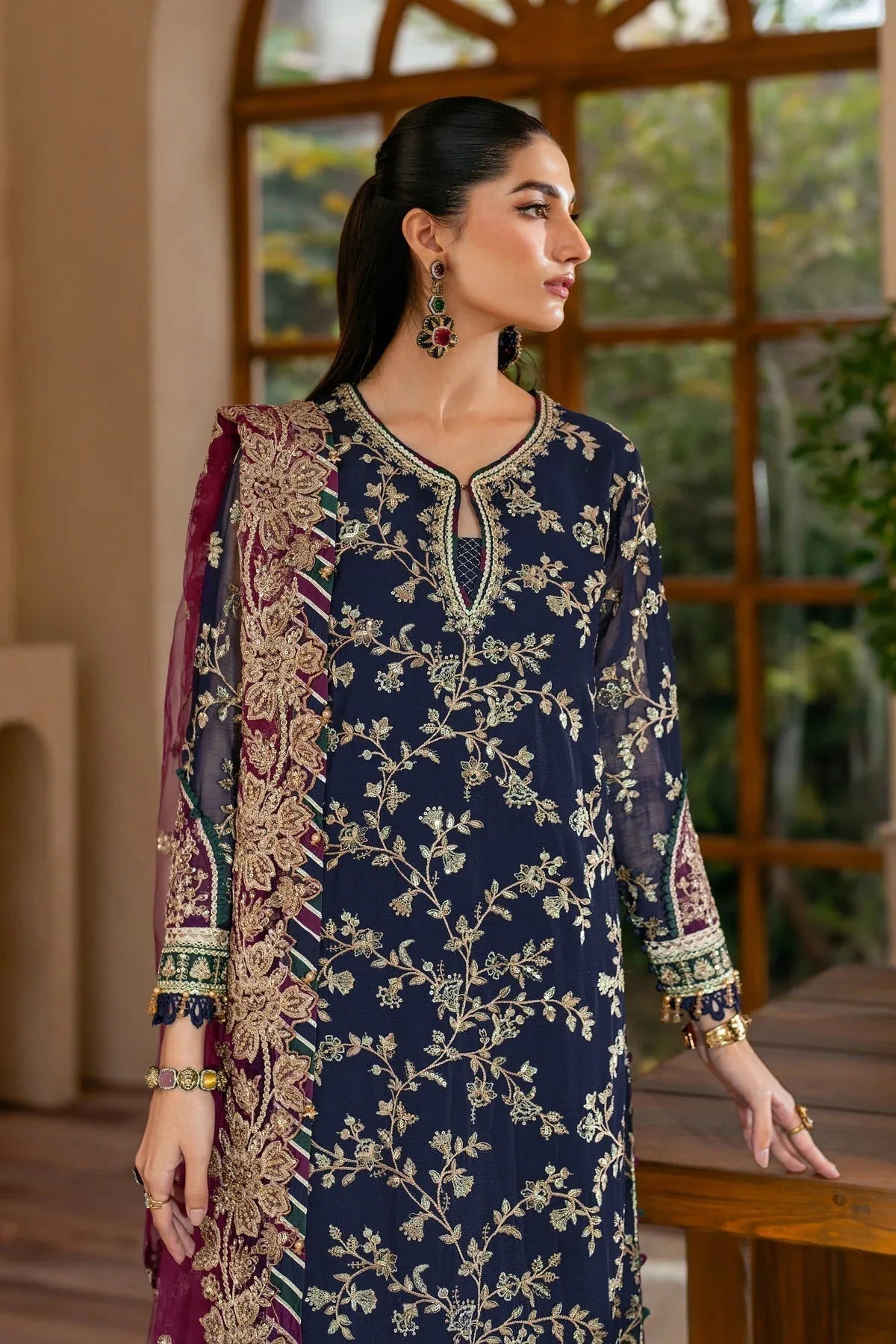 Xenia Formals | Niran Formals | SERAPHINA - Aqsa Fabrics