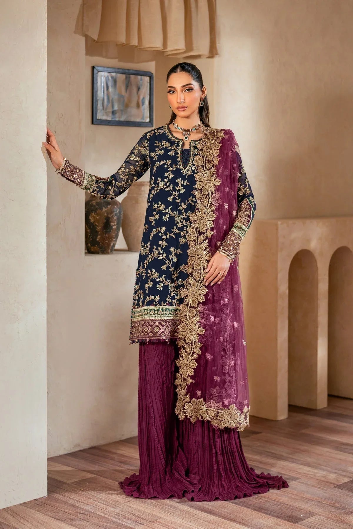 Xenia Formals | Niran Formals | SERAPHINA - Aqsa Fabrics