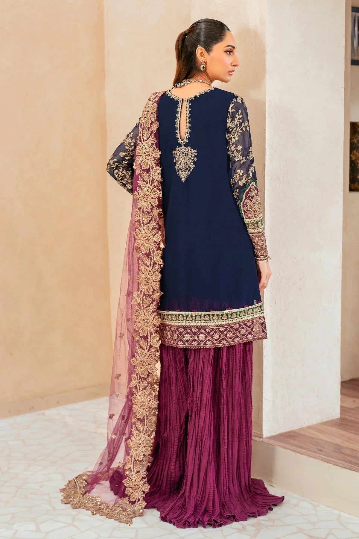 Xenia Formals | Niran Formals | SERAPHINA - Aqsa Fabrics