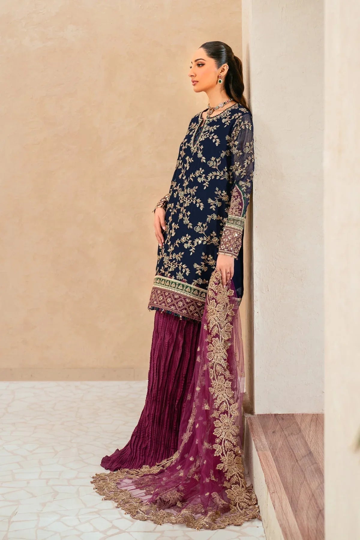 Xenia Formals | Niran Formals | SERAPHINA - Aqsa Fabrics