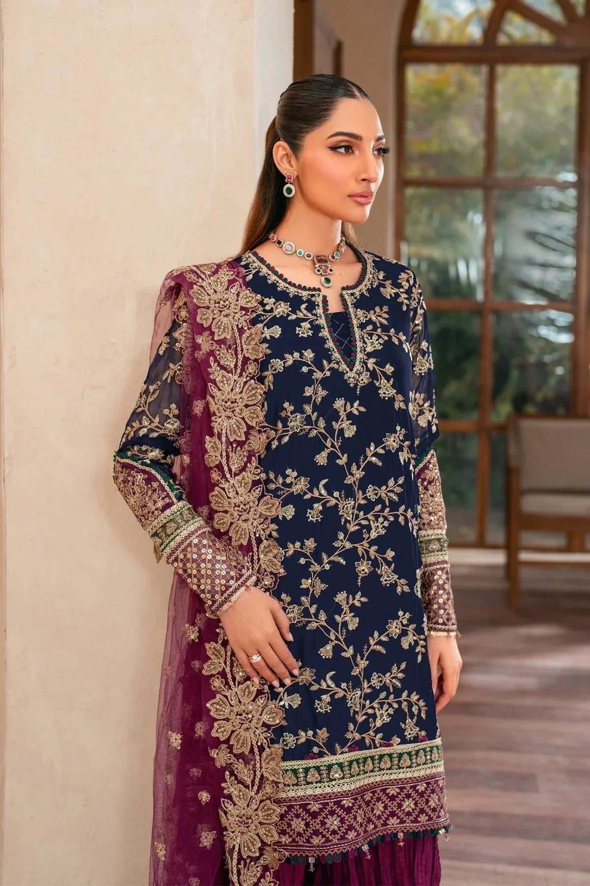 Xenia Formals | Niran Formals | SERAPHINA - Aqsa Fabrics