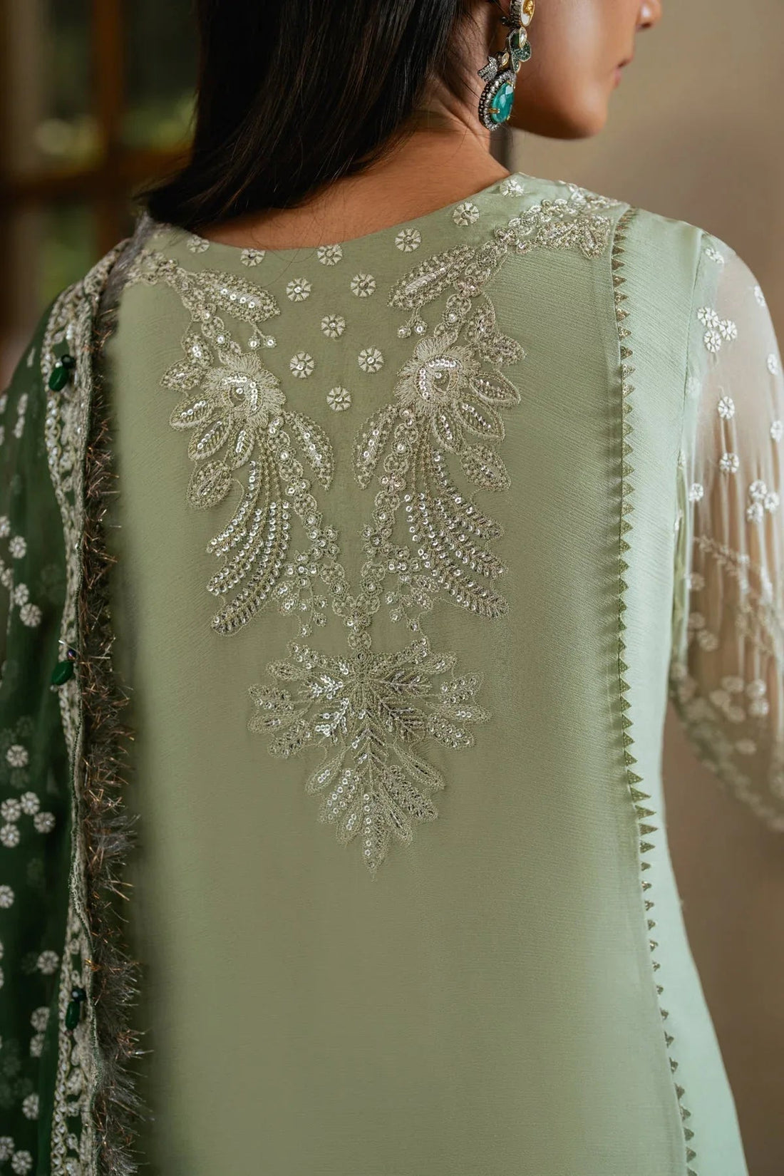 Xenia Formals | Niran Formals | VERDURA - Aqsa Fabrics