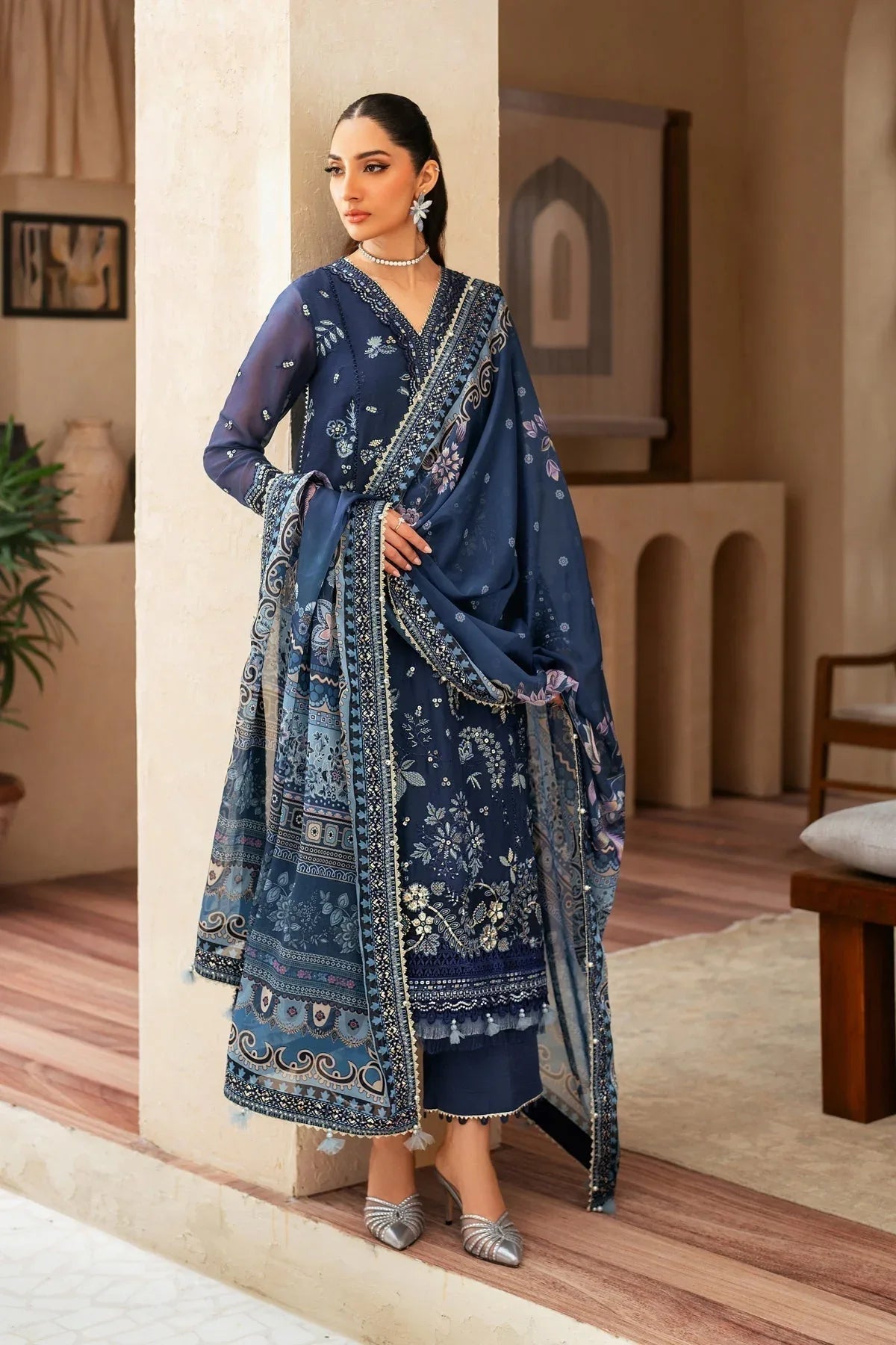 Xenia Formals | Niran Formals | VERENA - Aqsa Fabrics