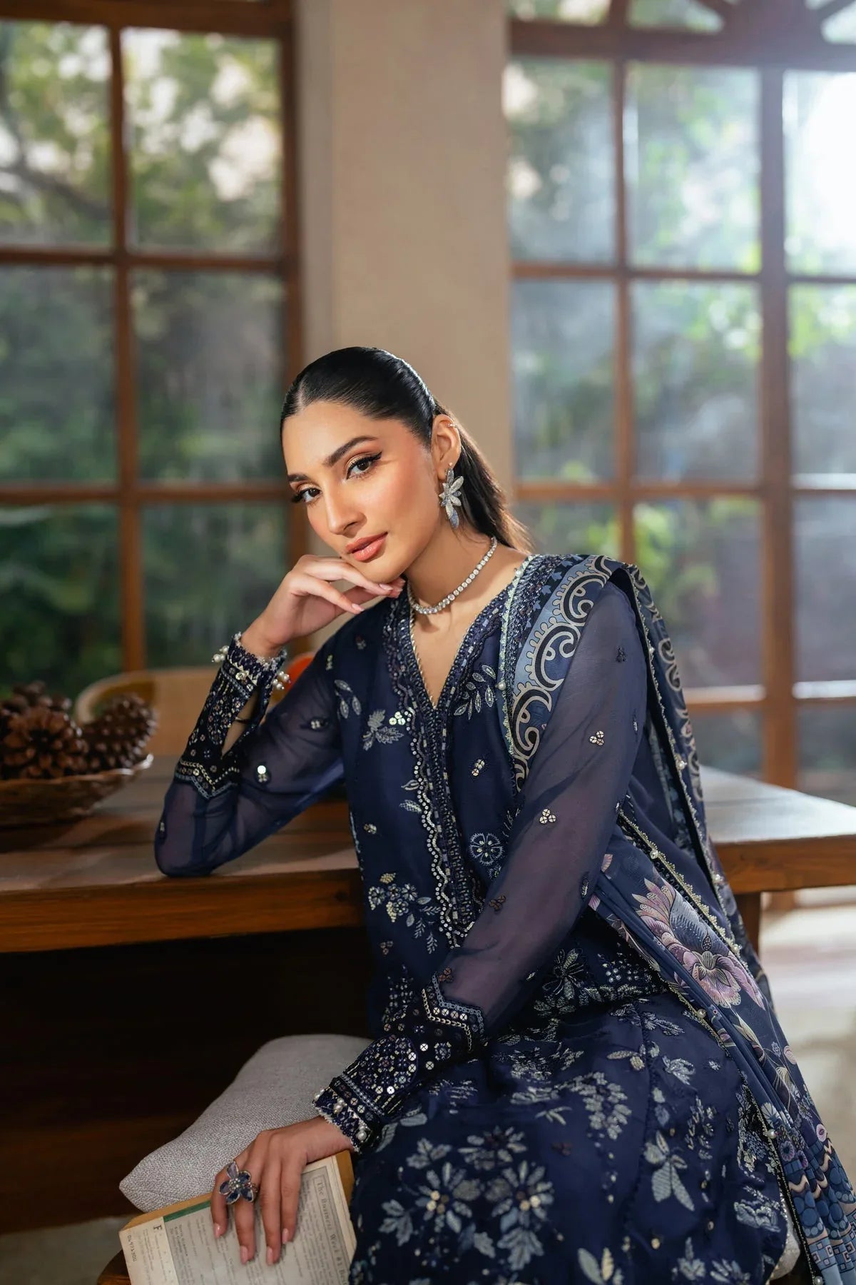 Xenia Formals | Niran Formals | VERENA - Aqsa Fabrics