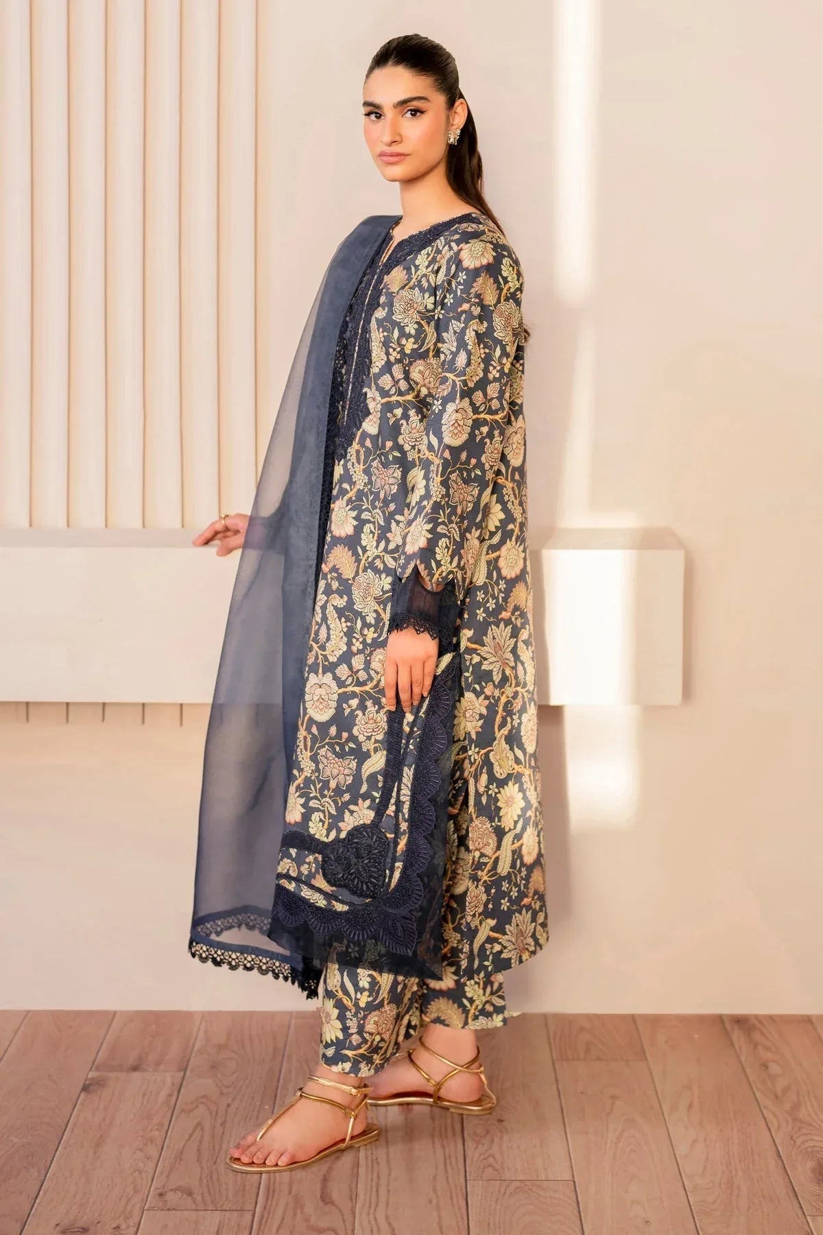 Xenia Formals | Printkari 25 | BIRCH - Aqsa Fabrics