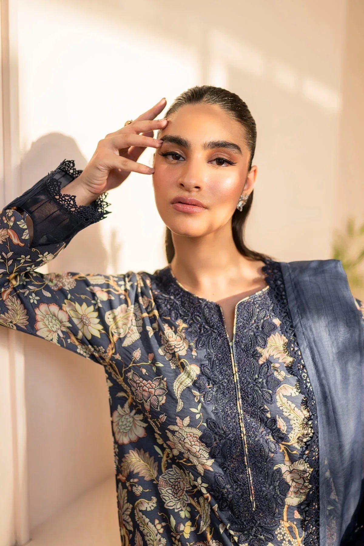Xenia Formals | Printkari 25 | BIRCH - Aqsa Fabrics