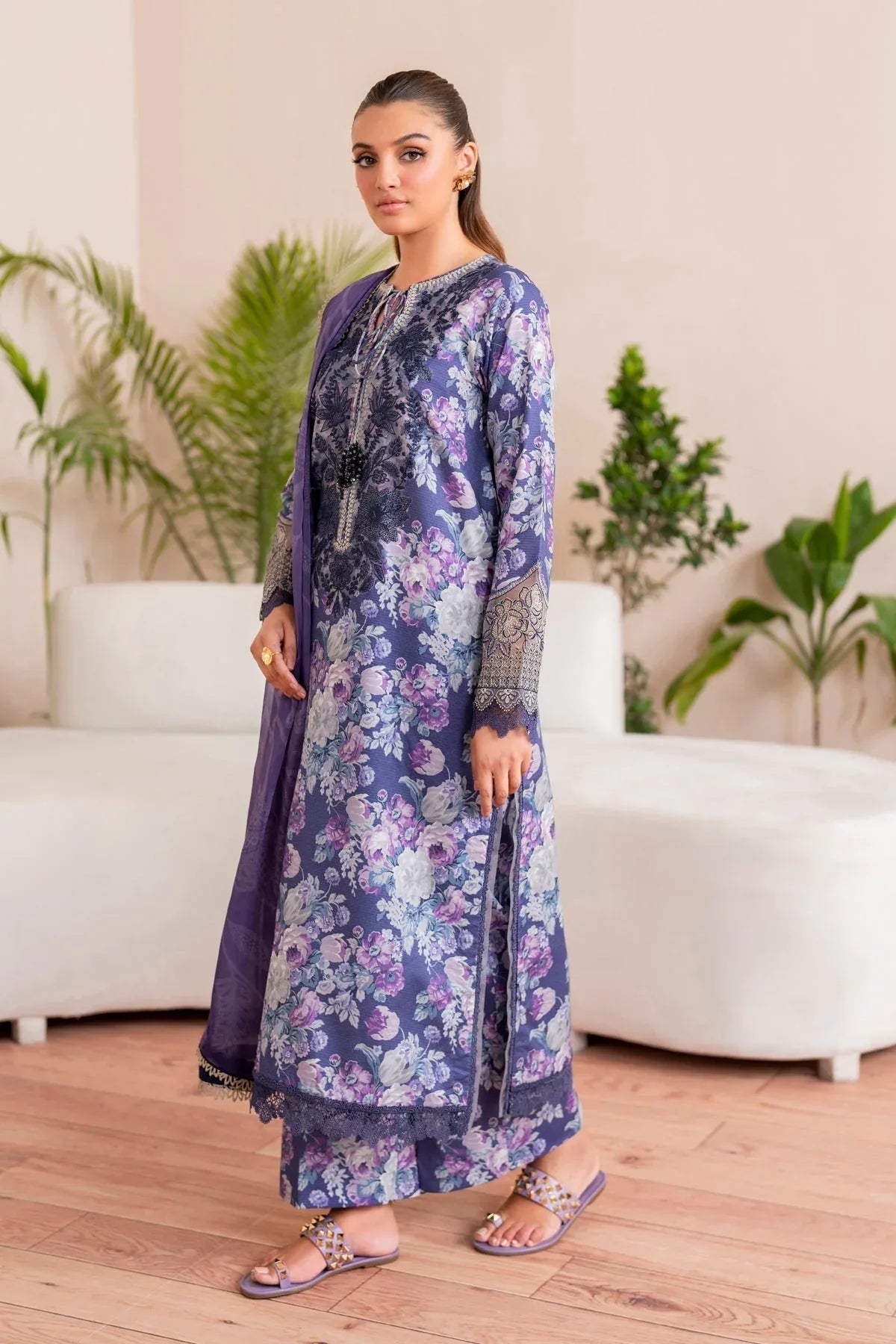 Xenia Formals | Printkari 25 | ELEA - Aqsa Fabrics