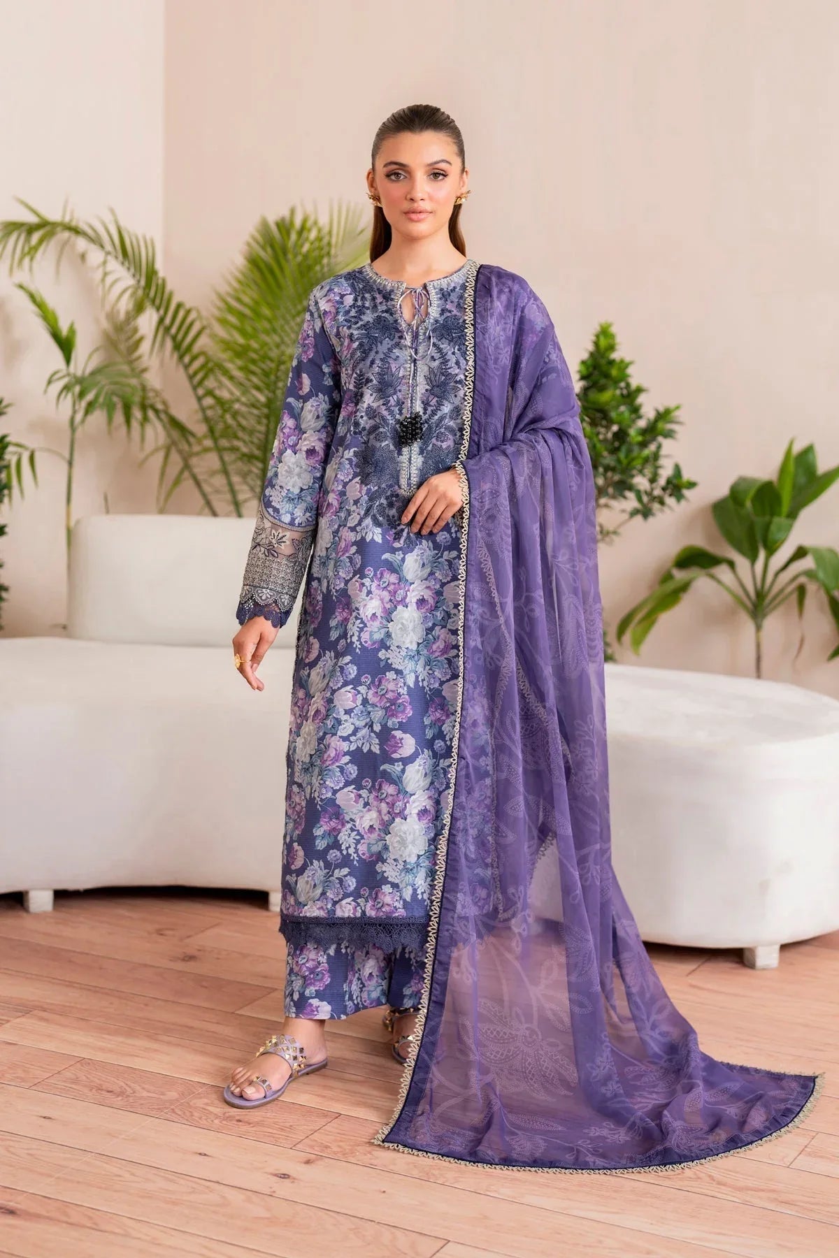 Xenia Formals | Printkari 25 | ELEA - Aqsa Fabrics