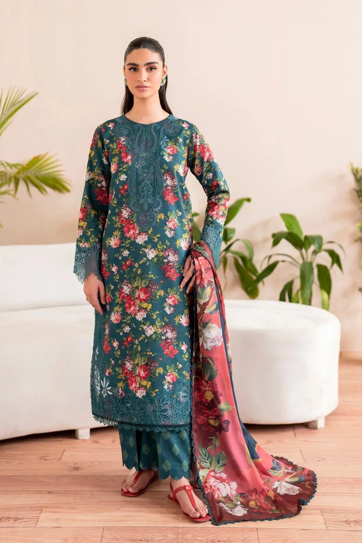 Xenia Formals | Printkari 25 | KOA - Aqsa Fabrics