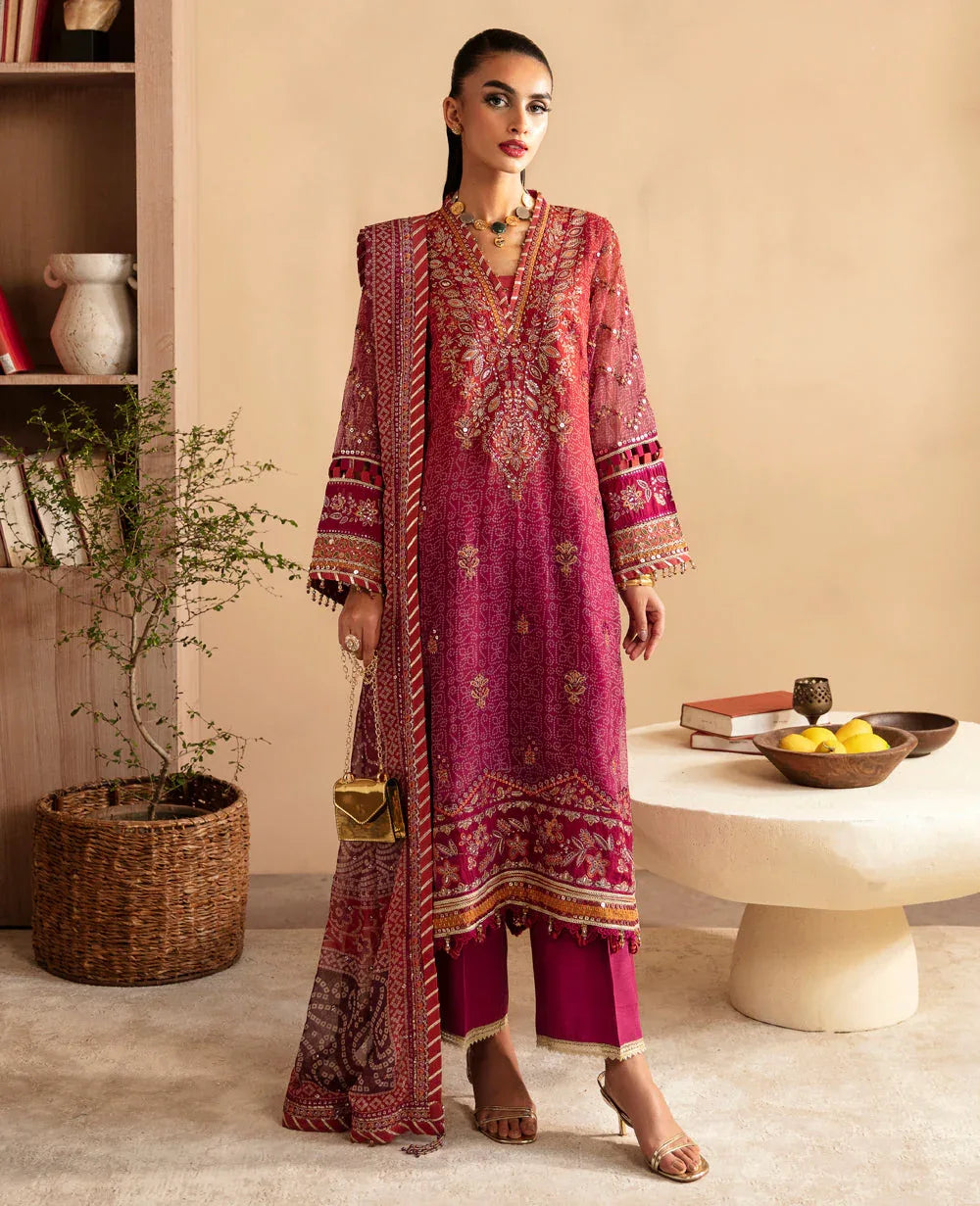 Xenia Formals | Raahi Luxury Formals | ARISA - Aqsa Fabrics