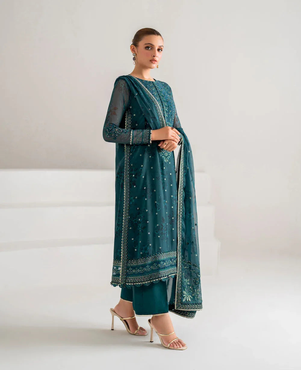 Xenia Formals | Raahi Luxury Formals | AURA - Aqsa Fabrics