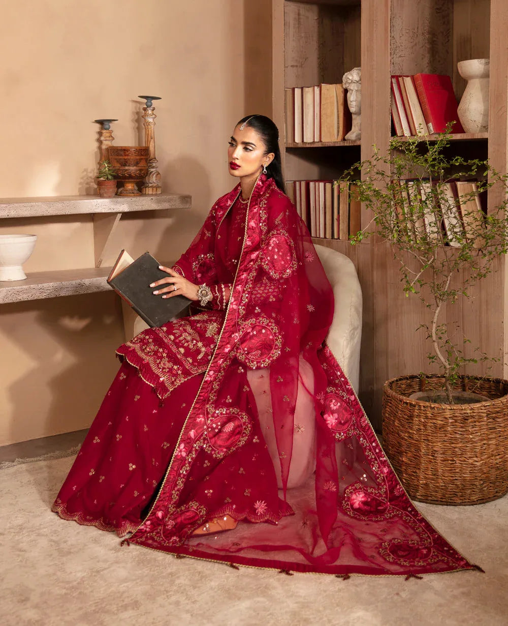 Xenia Formals | Raahi Luxury Formals | AURORE - Aqsa Fabrics