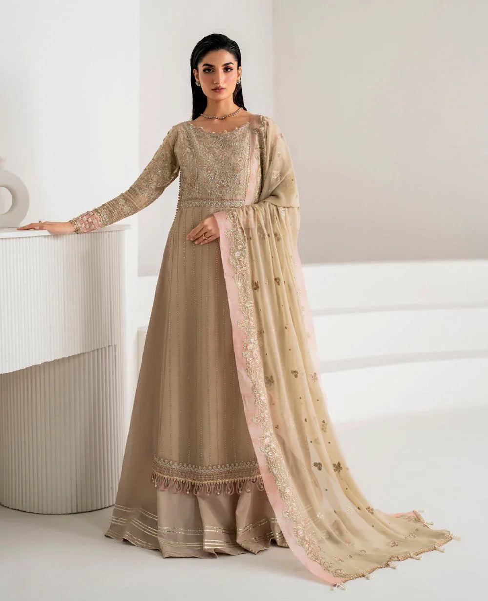 Xenia Formals | Raahi Luxury Formals | CASCADE - Aqsa Fabrics
