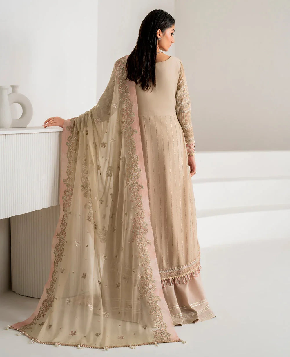 Xenia Formals | Raahi Luxury Formals | CASCADE - Aqsa Fabrics