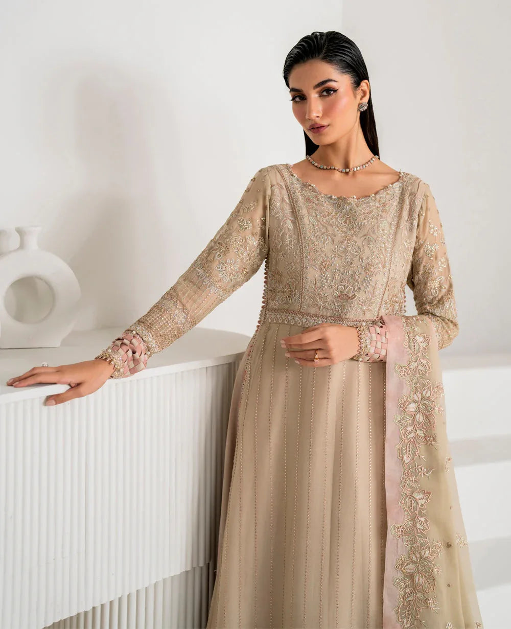Xenia Formals | Raahi Luxury Formals | CASCADE - Aqsa Fabrics