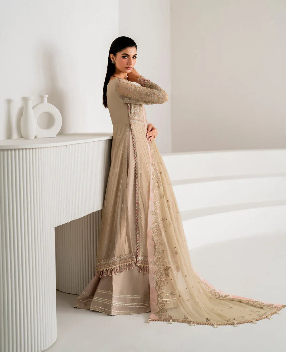 Xenia Formals | Raahi Luxury Formals | CASCADE - Aqsa Fabrics