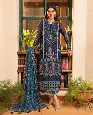 Xenia Formals | Raahi Luxury Formals | CELESTE - Aqsa Fabrics