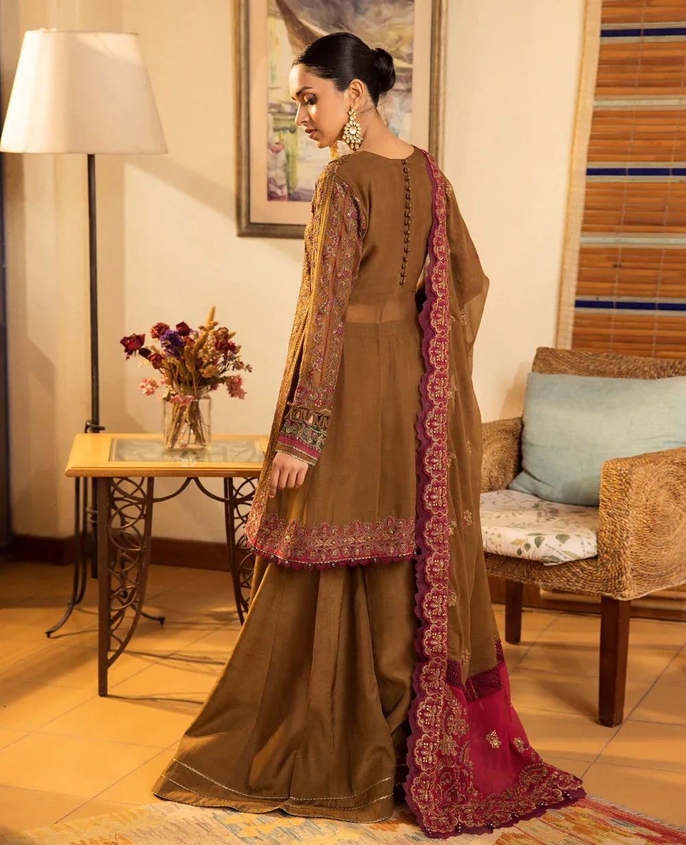 Xenia Formals | Raahi Luxury Formals | ENRICA - Aqsa Fabrics