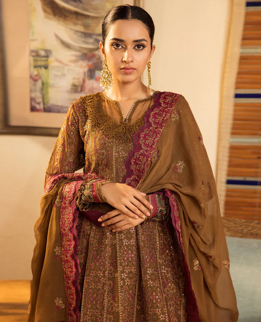 Xenia Formals | Raahi Luxury Formals | ENRICA - Aqsa Fabrics