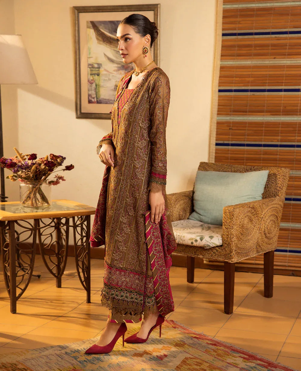 Xenia Formals | Raahi Luxury Formals | ENRICA - Aqsa Fabrics
