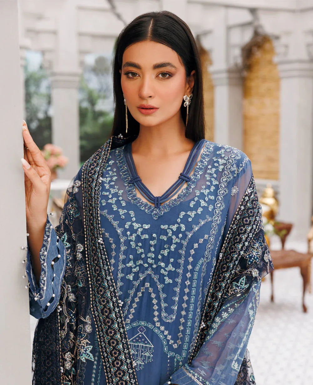 Xenia Formals | Raahi Luxury Formals | FAYE - Aqsa Fabrics