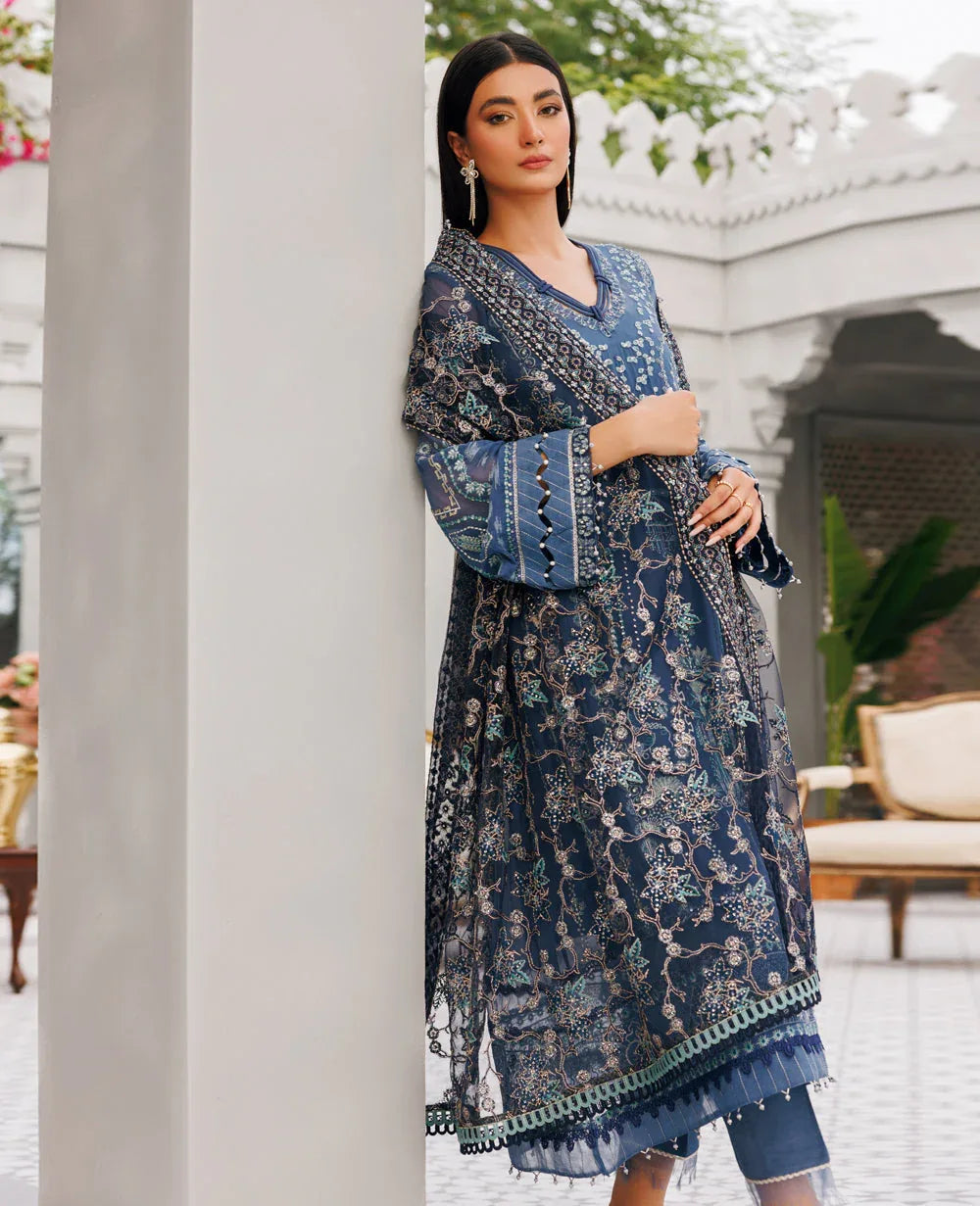 Xenia Formals | Raahi Luxury Formals | FAYE - Aqsa Fabrics