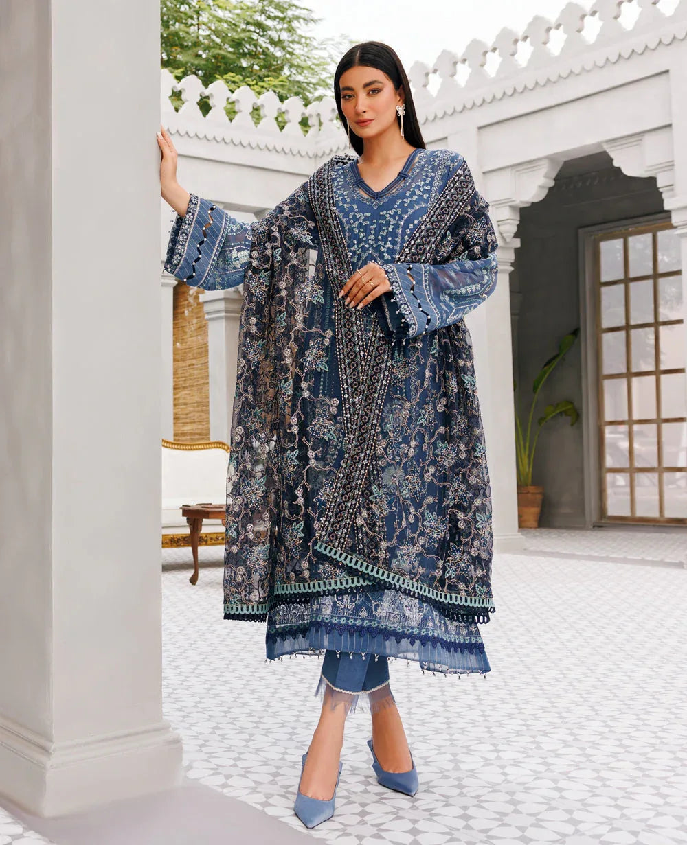 Xenia Formals | Raahi Luxury Formals | FAYE - Aqsa Fabrics