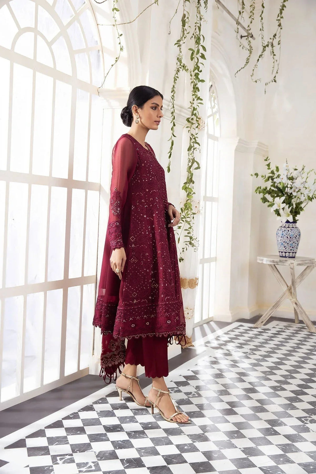 Xenia Formals | Raahi Luxury Formals | FLORENCE - Aqsa Fabrics