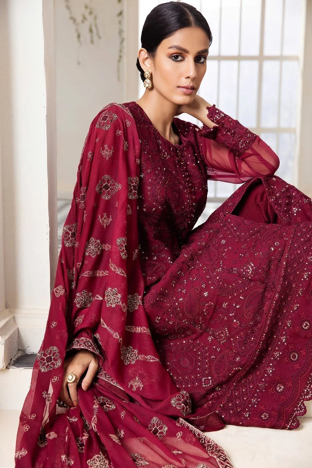 Xenia Formals | Raahi Luxury Formals | FLORENCE - Aqsa Fabrics