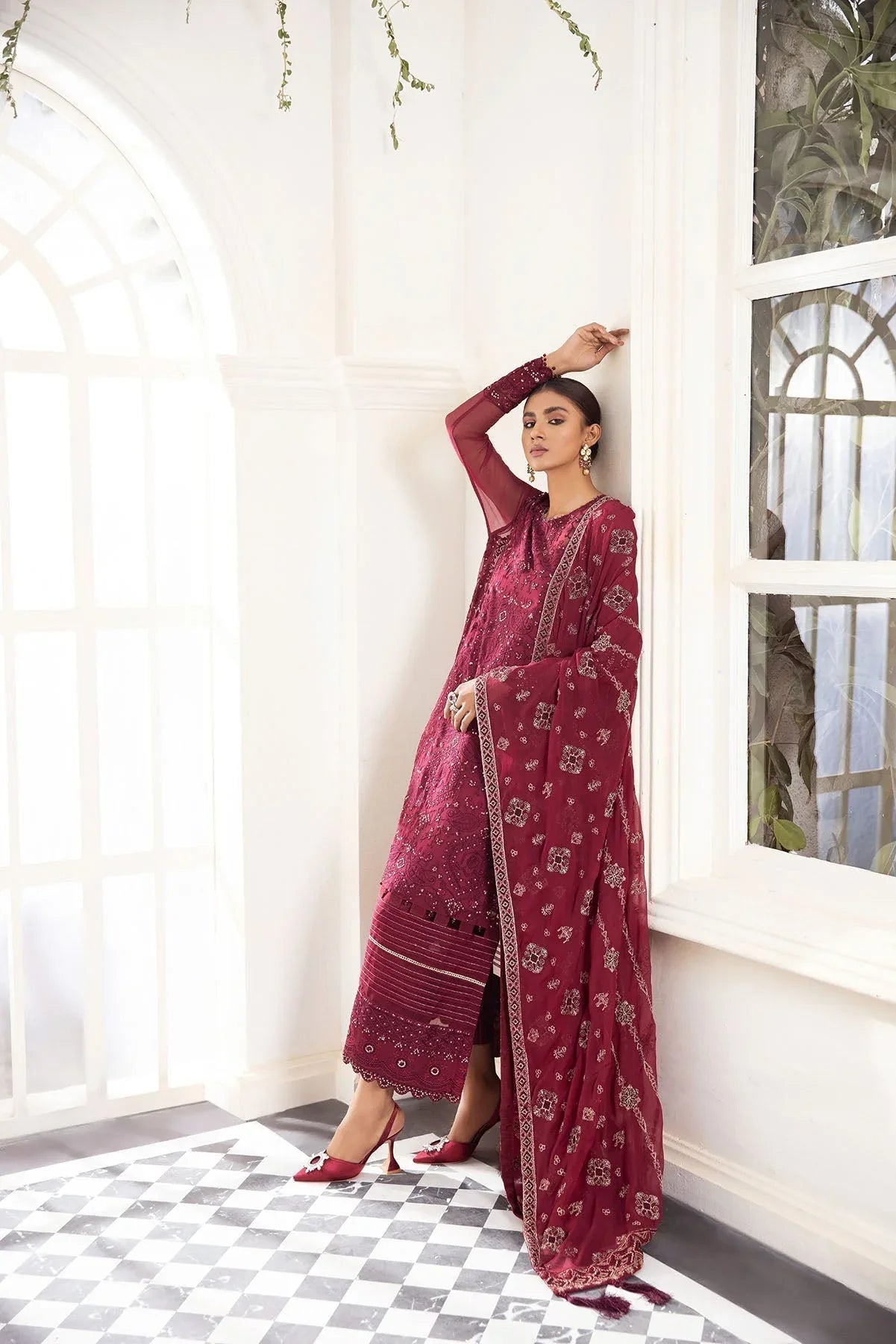 Xenia Formals | Raahi Luxury Formals | FLORENCE - Aqsa Fabrics