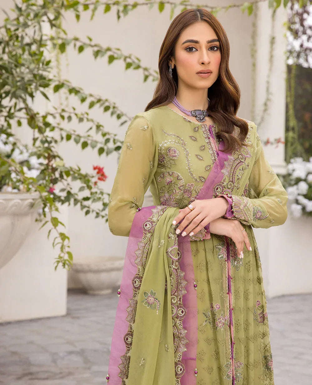 Xenia Formals | Raahi Luxury Formals | FUSEELAH - Aqsa Fabrics