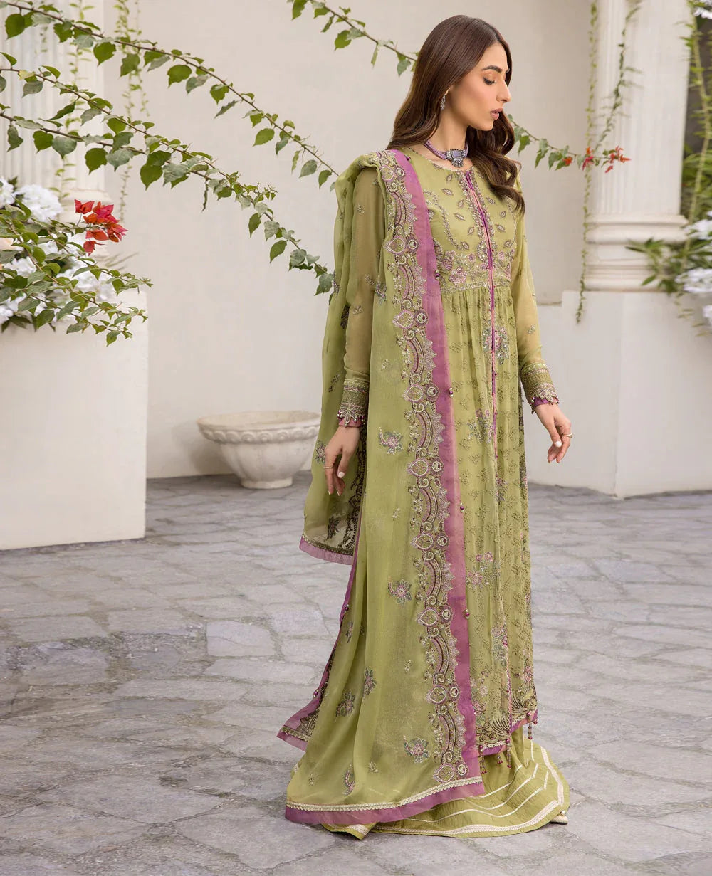 Xenia Formals | Raahi Luxury Formals | FUSEELAH - Aqsa Fabrics
