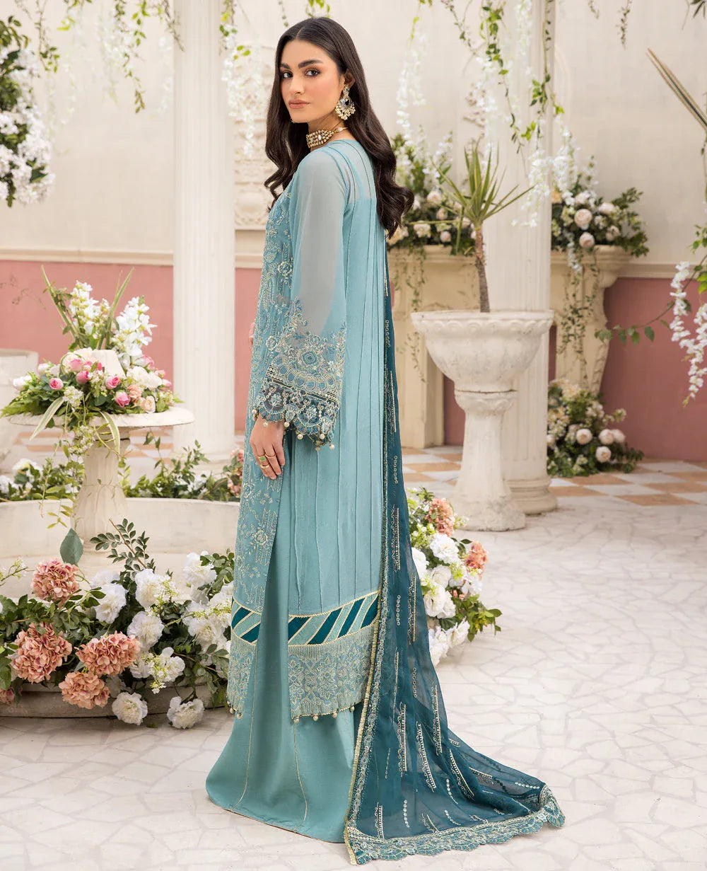 Xenia Formals | Raahi Luxury Formals | HAYAH - Aqsa Fabrics