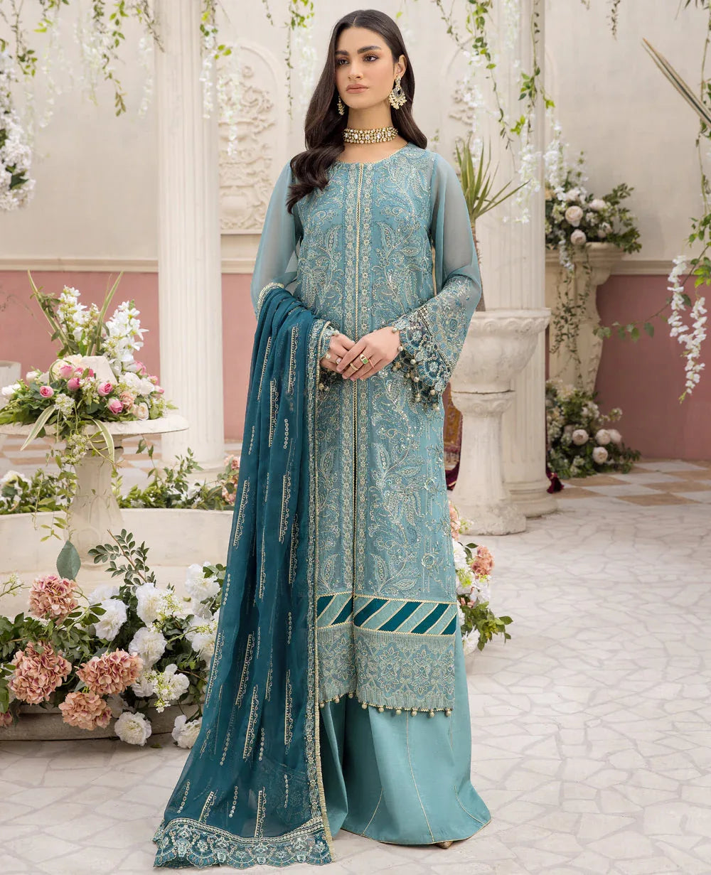 Xenia Formals | Raahi Luxury Formals | HAYAH - Aqsa Fabrics