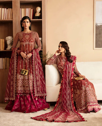 Xenia Formals | Raahi Luxury Formals | ISHAMA - Aqsa Fabrics