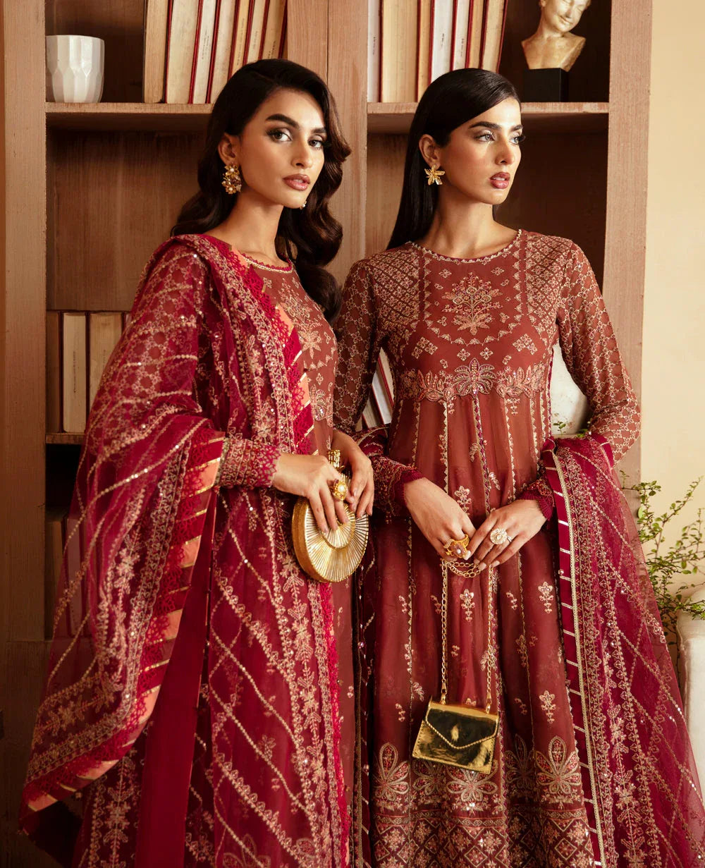 Xenia Formals | Raahi Luxury Formals | ISHAMA - Aqsa Fabrics