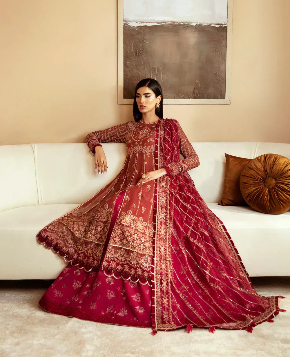 Xenia Formals | Raahi Luxury Formals | ISHAMA - Aqsa Fabrics