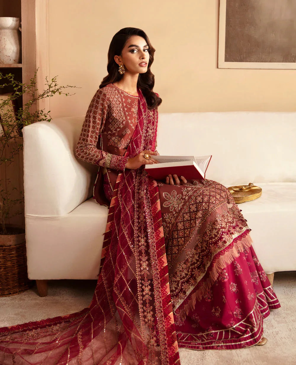 Xenia Formals | Raahi Luxury Formals | ISHAMA - Aqsa Fabrics