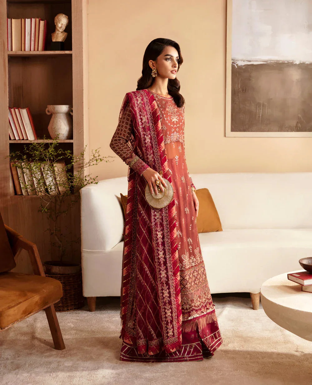 Xenia Formals | Raahi Luxury Formals | ISHAMA - Aqsa Fabrics