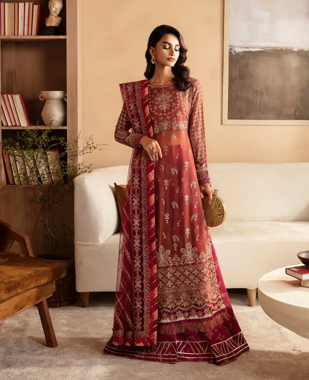 Xenia Formals | Raahi Luxury Formals | ISHAMA - Aqsa Fabrics