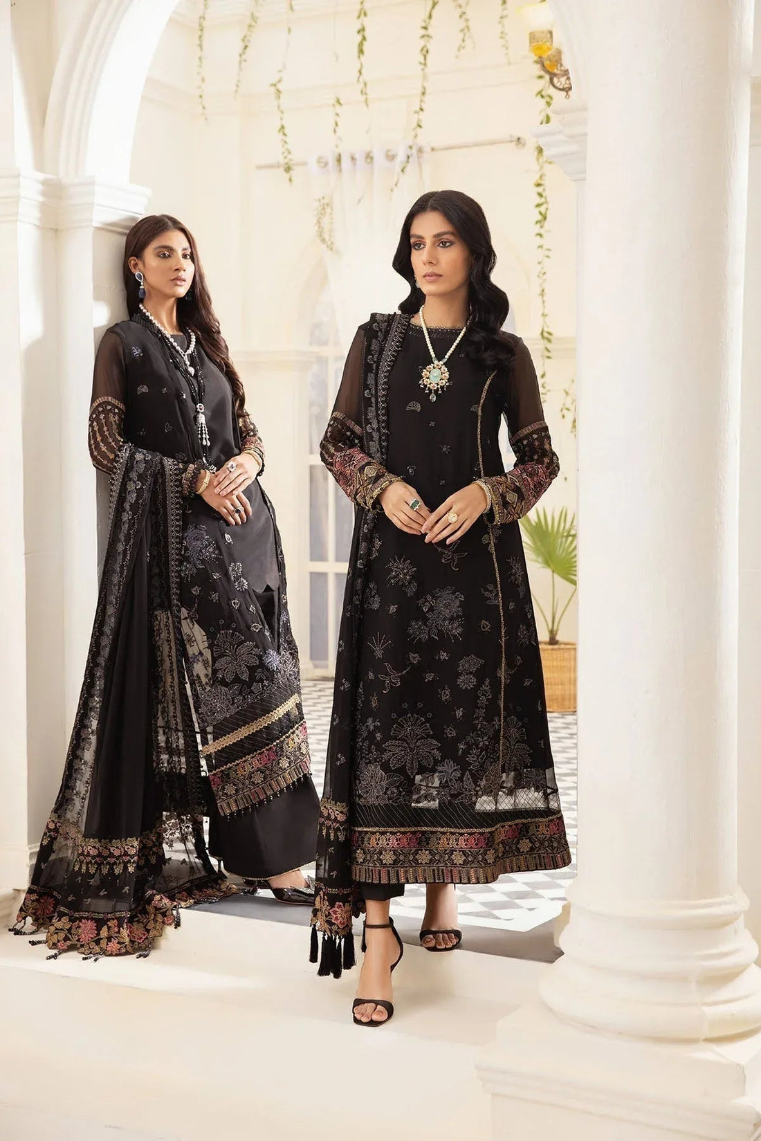 Xenia Formals | Raahi Luxury Formals | LILIA - Aqsa Fabrics
