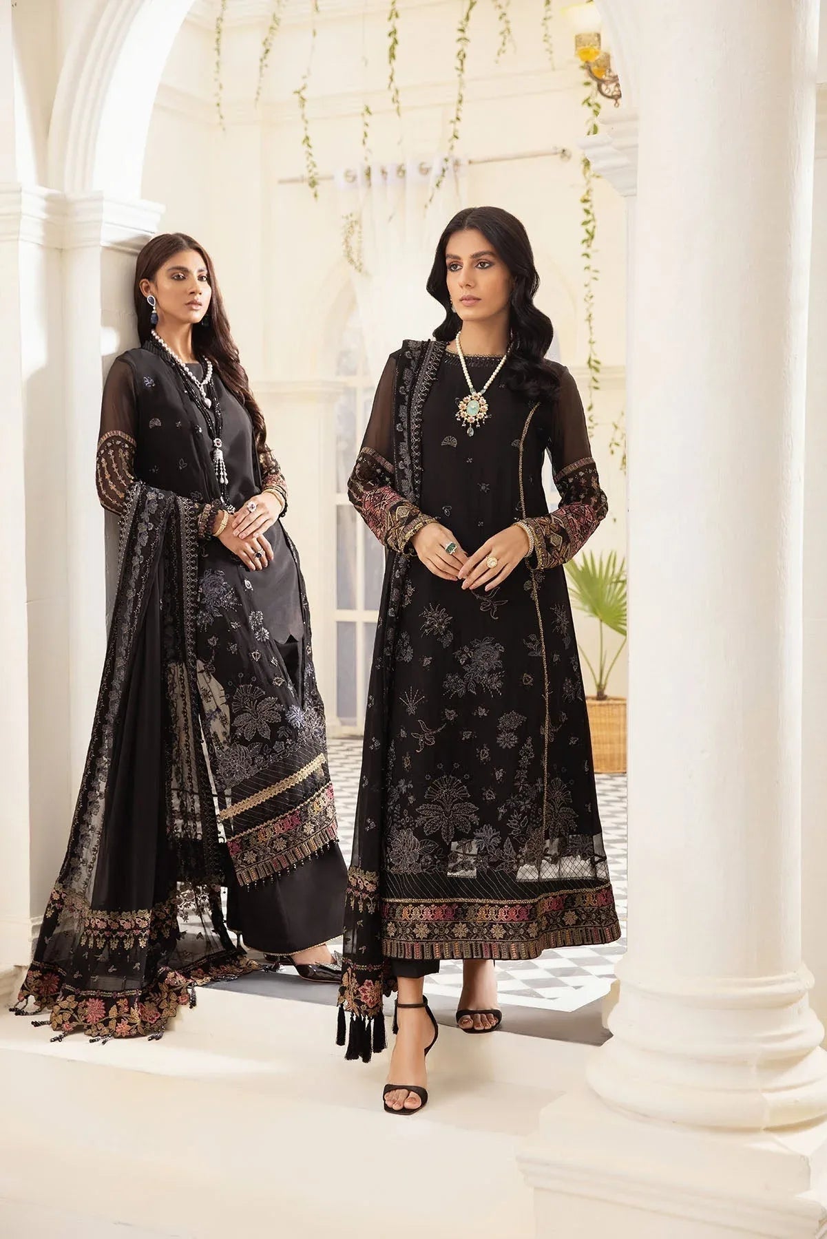 Xenia Formals | Raahi Luxury Formals | LILIA - Aqsa Fabrics