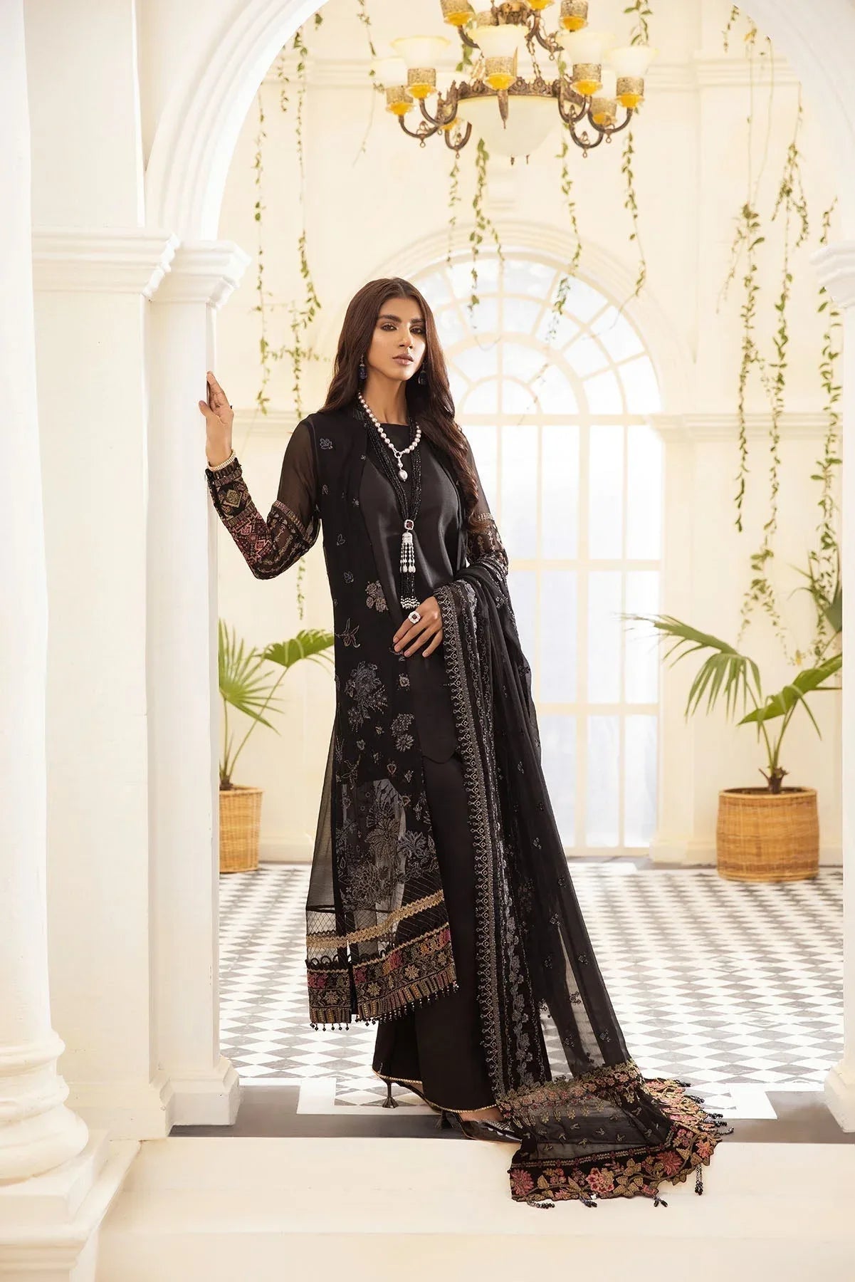 Xenia Formals | Raahi Luxury Formals | LILIA - Aqsa Fabrics
