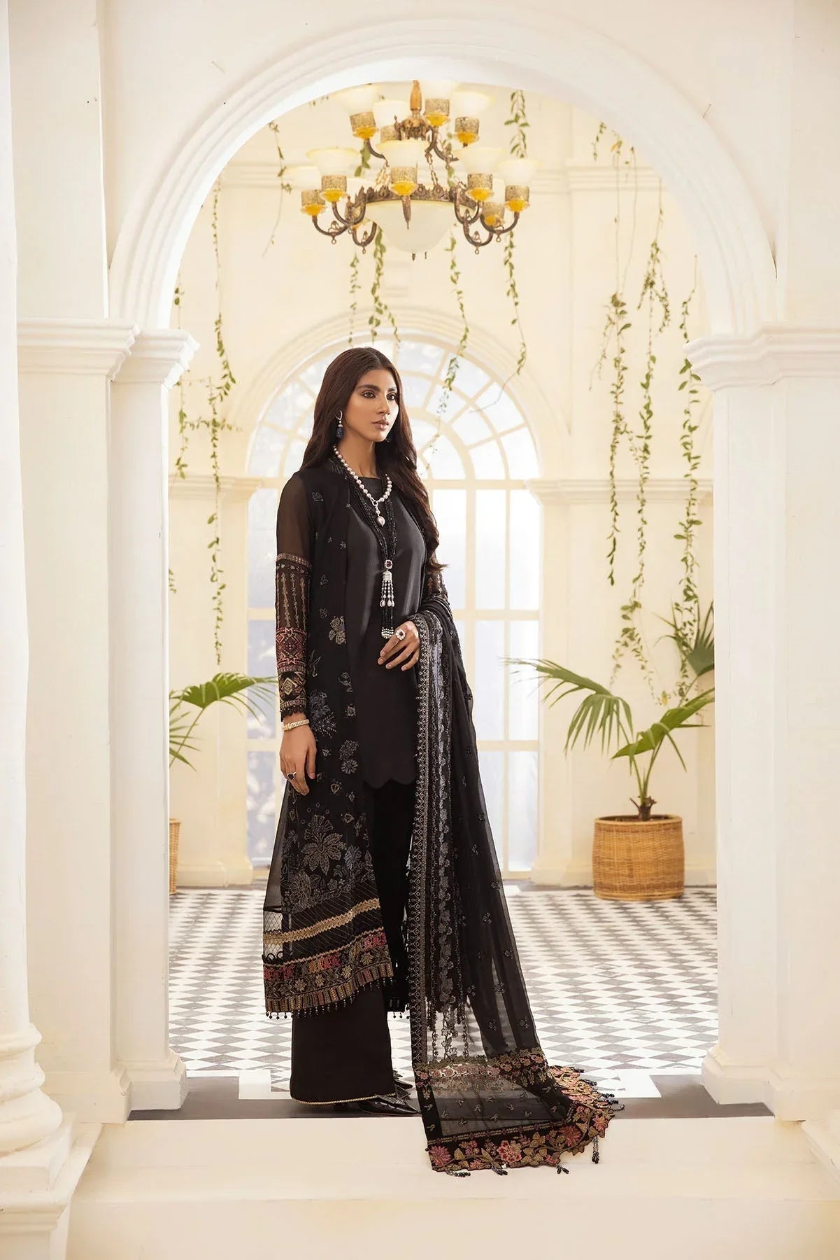 Xenia Formals | Raahi Luxury Formals | LILIA - Aqsa Fabrics