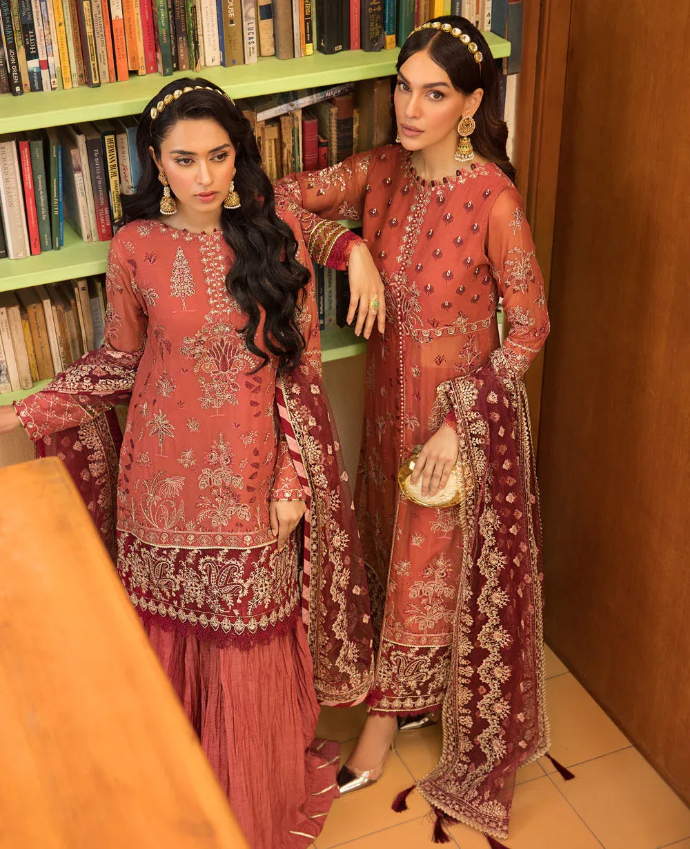 Xenia Formals | Raahi Luxury Formals | MARIE - Aqsa Fabrics